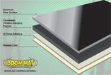 DEI Boom Mat Damping Material - 12in x 12-1/2in (2mm) - 2.1 sq ft - 2 Sheets - 50200