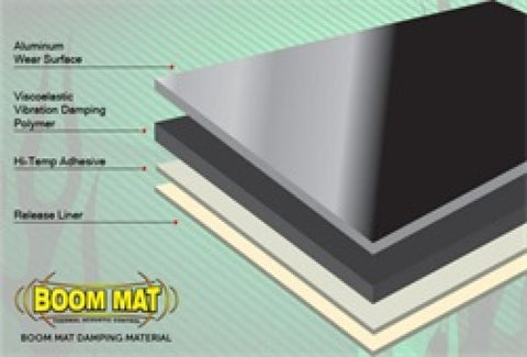 DEI Boom Mat Damping Material - 12in x 12-1/2in (2mm) - 2.1 sq ft - 2 Sheets - 50200