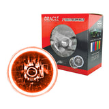 Oracle Pre-Installed Lights 7 IN. Sealed Beam - Amber Halo - 6905-005