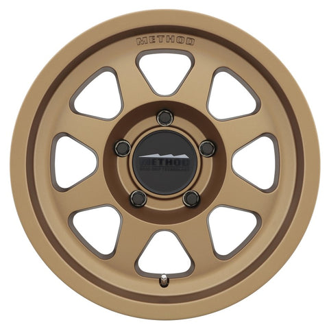 Method MR701 17x7.5 +30mm Offset 5x108 63.4mm CB Method Bronze Wheel - MR70177549930