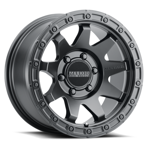 Method MR317 17x9 -12mm Offset 5x5 71.50mm CB Matte Black Wheel - MR31779050512N