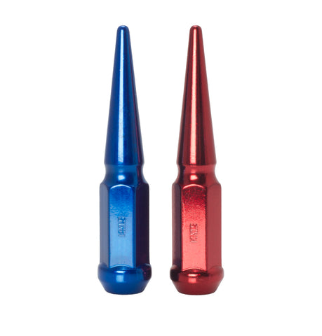 Wheel Mate Spiked Lug Nuts Set of 20 - Blue 9/16in - 35429PU