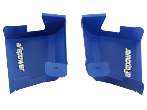 aFe MagnumFORCE Intakes Scoops AIS BMW 335i (E90/92/93) 07-13 L6-3.0L (Blue) - 54-11478-L