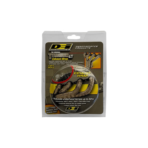 DEI Exhaust Wrap 1in x 15ft - Titanium - 10128