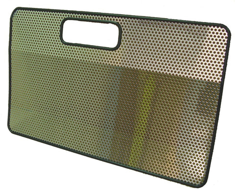 Rugged Ridge 97-06 Jeep Wrangler Stainless Steel Radiator Bug Shield - 11106.03