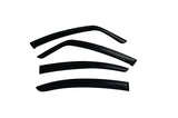 AVS 08-10 Suzuki SX4 Ventvisor Outside Mount Window Deflectors 4pc - Smoke - 94157