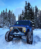 Oracle 07-18 Jeep Wrangler JK Switchback LED Halo Headlights - Amber/White - Switchback - 5769-123