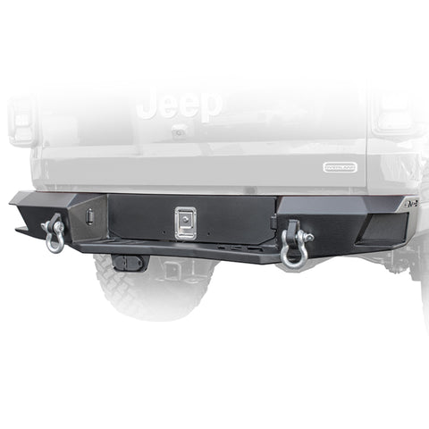 DV8 20-22 Jeep Gladiator Rear Bumper with Drawer - RBGL-03