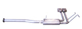 Gibson 08-09 Chevrolet Silverado 1500 LS 4.8L 2.5in Cat-Back Super Truck Exhaust - Stainless - 65629