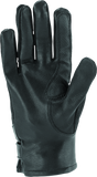 River Road Pecos Leather Mesh Gloves Black - Small - 094484