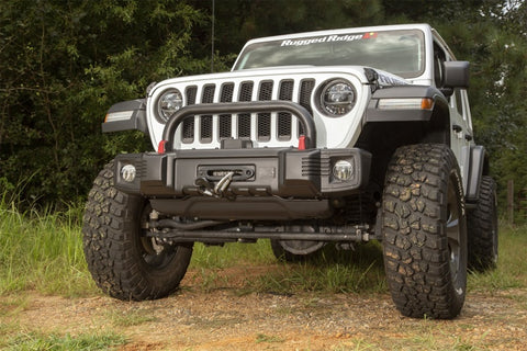 Rugged Ridge Spartacus Front Bumper Overrider 18-20 Jeep Wrangler JL/JT - 11544.22