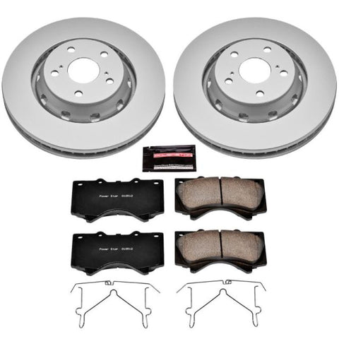 Power Stop 16-18 Lexus LX570 Front Z17 Evolution Geomet Coated Brake Kit - CRK2952