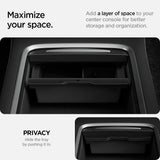 Spigen Console Organizer Tray (Carbon Edition) Designed for Tesla Model 3/Y with Smooth Slide Technology 2023/2022 - W11350