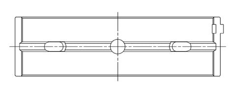 ACL Nissan VK50VE/VK45DE Standard Size High Performance w/ Extra Oil Clearance Main Bearing Set - 5M2995HX-STD
