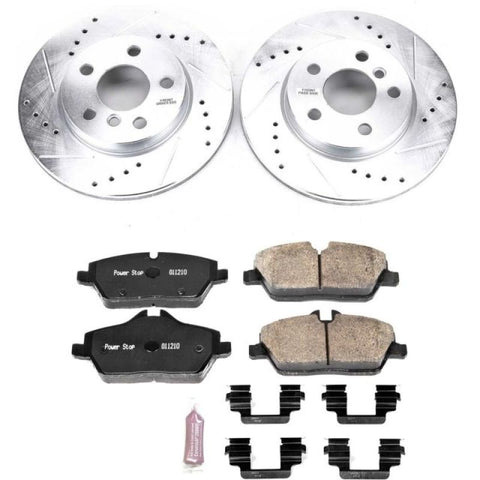 Power Stop 14-16 Mini Cooper Front Z23 Evolution Sport Brake Kit - K7977