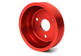 PERRIN 15-21 Subaru WRX / 18-20 Crosstrek / 14-18 FXT Lightweight Water Pump Pulley - Red - PSP-ENG-111RD