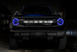 Oracle 2021 Ford Bronco DRL Upgrade w/ Halo Kit - ColorSHIFT w/ Simple Controller - 1468-504