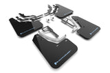 Rally Armor 25-26 Hyundai Ioniq 5 N Black Mud Flap w/Light Blue Logo - MF117-UR-BLK-PBL