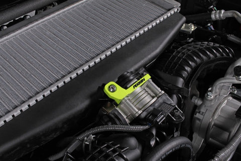 PERRIN 2022+ Subaru WRX/19-23 Ascent/Legacy/Outback Top Mount Intercooler Bracket - Neon Yellow - PSP-ITR-331NY