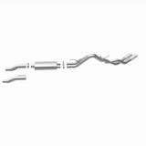 MagnaFlow 11 Ford F-150 3.7L/5.0L/6.2L SS Catback Exhaust Dual Same Side Exit w/ 3.5in SS Tips - 15461