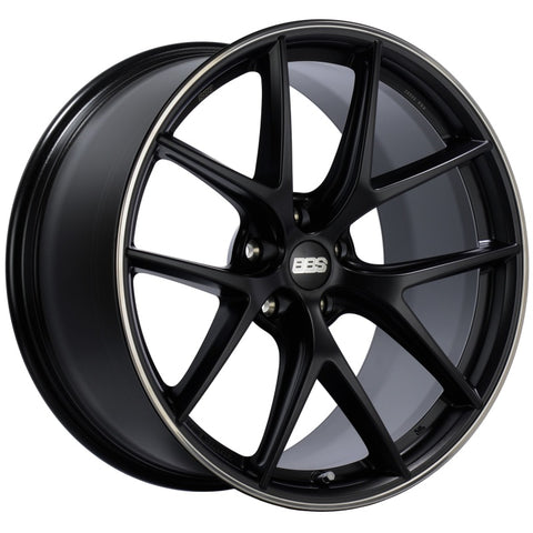 BBS CI-R 19x9 5x120 ET44 Satin Black Rim Protector Wheel -82mm PFS/Clip Required - CI2203BPO