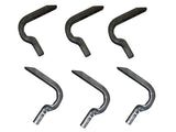 Lund 04-14 Ford F-150 SuperCab (80in) EZ Running Board Mounting Bracket Kit - Brite - 300038