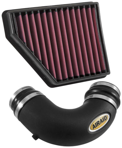 Airaid 2010-2015 Chevy Camaro V6-3.6L F/I Airaid Jr Intake Kit - Oiled / Red Media - 251-715
