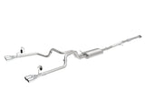 aFe Vulcan Series 3-2.5in 304SS Exh Cat-Back w/ Pol Tips 2019 GM Silverado/Sierra 1500 L4-2.7L (t) - 49-34110-P