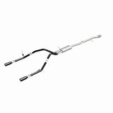 MagnaFlow SYS Cat-Back 4in Black Dual Split Rear Tips 14-15 Chevy Silverado/GMC Sierra 4.3L-5.3L - 15361
