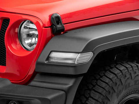 Raxiom 18-23 Jeep Wrangler JL Axial Series LED Fender Flare Marker Lights- Clear - J134142-JL