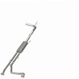 MagnaFlow CatBack 07-15 Nissan Titan V8 LGAS/LFLEX Single MF Polished Stainless Exhaust - 19421