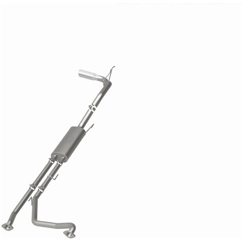 MagnaFlow CatBack 07-15 Nissan Titan V8 LGAS/LFLEX Single MF Polished Stainless Exhaust - 19421