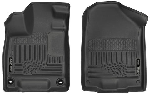 Husky Liners 2016 Honda Pilot WeatherBeater Front Black Floor Liners - 18411