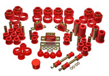 Energy Suspension 88-98 Chevy/GMC 2WD 1/2, 3/4, 1 Ton PickUp Red Hyper-flex Master Bushing Set - 3.18107R