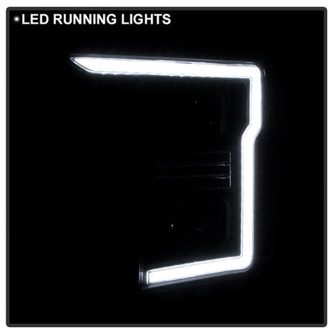 Spyder Signature 20-21 Ford F150 (Halogen Model) Proj. Headlights - Black (PRO-YD-FF15021HALSI-BK) - 5088703