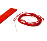 BuiltRight Industries 09-14 Ford Raptor Steering Wheel Stripe Kit - Red - 108001