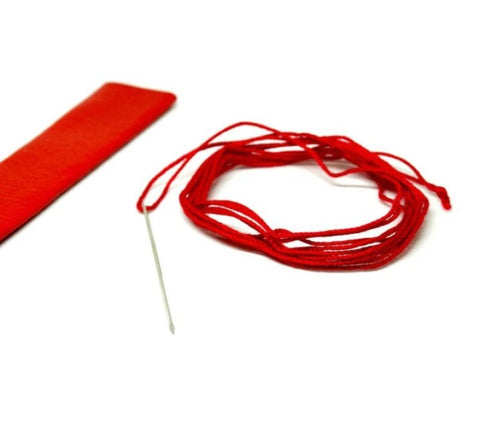 BuiltRight Industries 09-14 Ford Raptor Steering Wheel Stripe Kit - Red - 108001