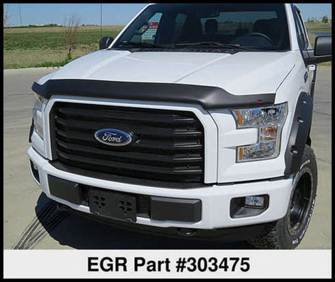 EGR 15+ Ford F150 Superguard Hood Shield - Matte (303475) - 303475