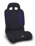 PRP EnduroDaily Reclining Suspension Seat - Black/Purple Vinyl - Passenger - A8701045-201-M