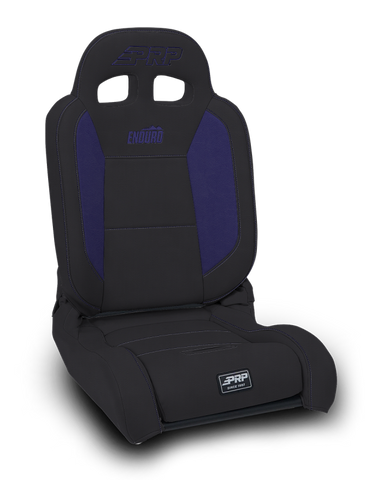 PRP EnduroDaily Reclining Suspension Seat - Black/Purple Vinyl - Passenger - A8701045-201-M