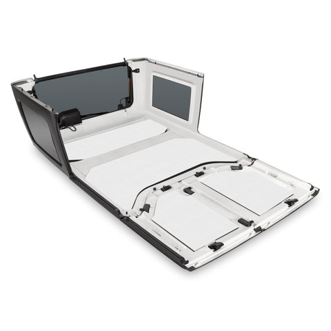 DEI 07-10 Jeep Wrangler JK 4-Door Boom Mat Headliner - 4 Piece - White - 50135