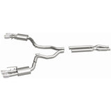 MagnaFlow SYS Cat-Back 2018 Ford Mustang GT 5.0L Competition Dual Exit Polished 4in Tips - 19368