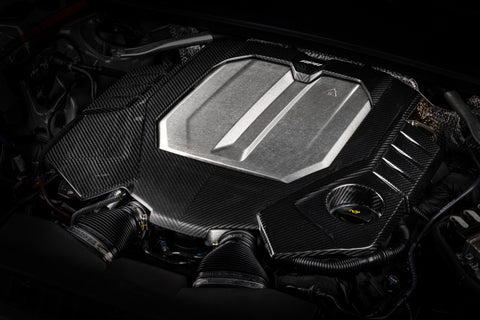 APR 21-26 Audi RS6 Avant Engine Cover - Carbon Fiber - MS100253