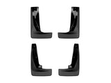 WeatherTech 2018 + Volkswagen Tiguan (Will not fit R-Line) No Drill Mudflaps - Black - 110143-120143