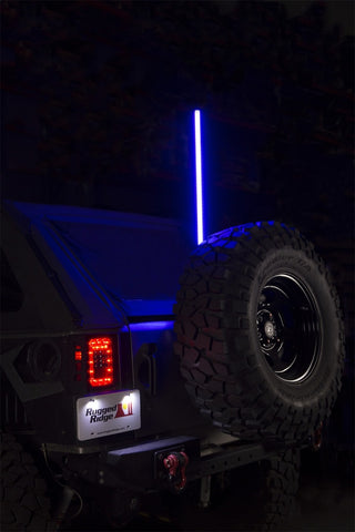 Rugged Ridge 39in RGB Lighted Whip - 11250.20