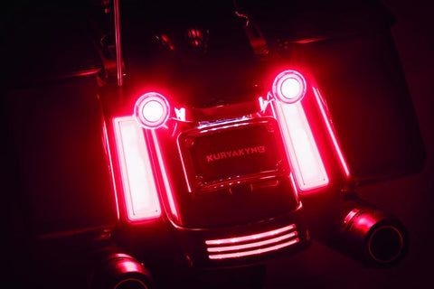 Kuryakyn Tracer Filler Panel Lights Red Lens - 2952