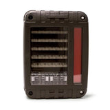 DV8 Offroad 07-18 Jeep Wrangler JK Octagon LED Tail Light - TLJK-02