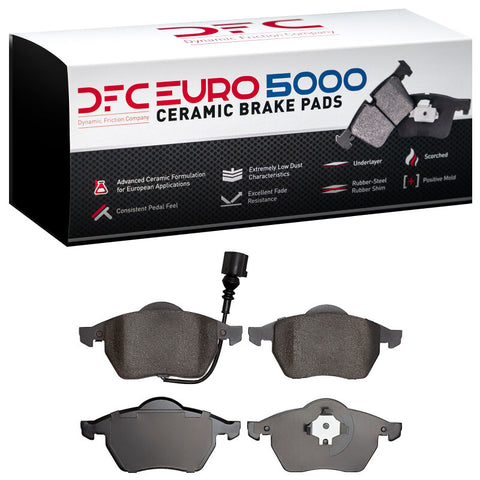 DFC 99-10 Volkswagen Jetta Wagon Front Euro 5000 Ceramic Brake Pads - 1600-0687-10