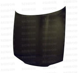 Seibon 90-94 Nissan Skyline R32 (BNR32) OEM Carbon Fiber Hood - HD9094NSR32-OE