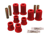Energy Suspension 92-94 K-5 Blazer / 92-99 Denali/Suburban/Yukon Red Front Control Arm Bushing Set - 3.3147R